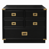 National Mt.Airy nightstand #08394 — Black