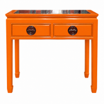 Vintage table #08423 — Electric Orange