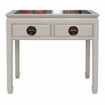 Vintage table #08423 — Framed
