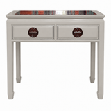 Vintage table #08423 — Framed