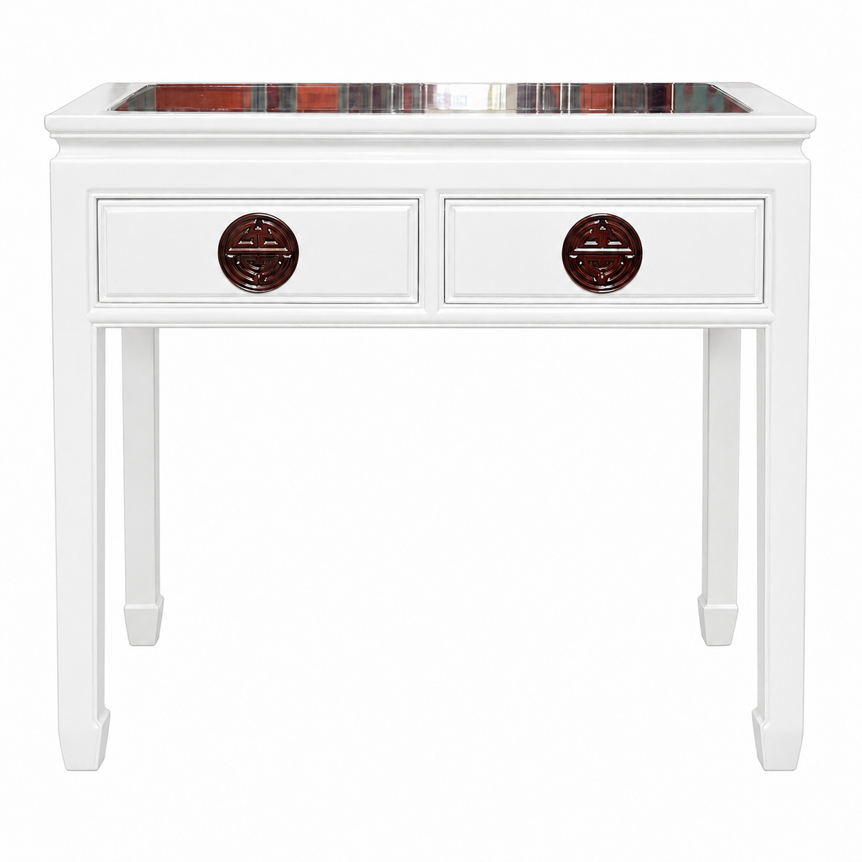 Vintage table #08423 — White