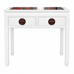 Vintage table #08423 — White