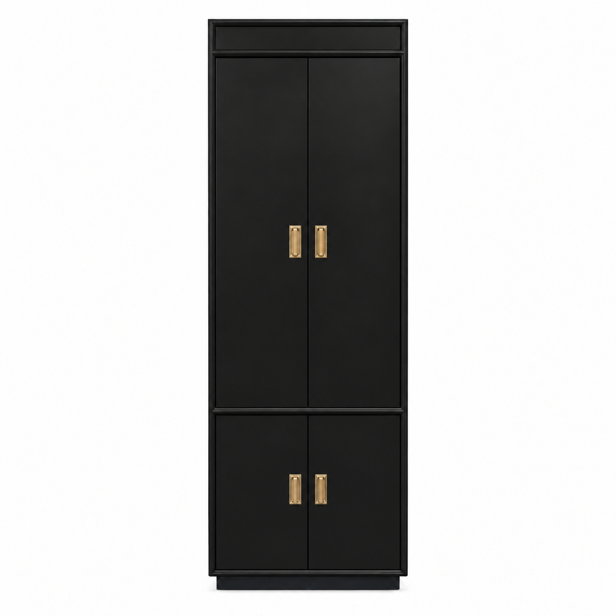 Henredon hutch #08451 — Black