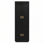 Henredon hutch #08451 — Black