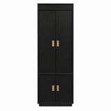 Henredon hutch #08451 — Black