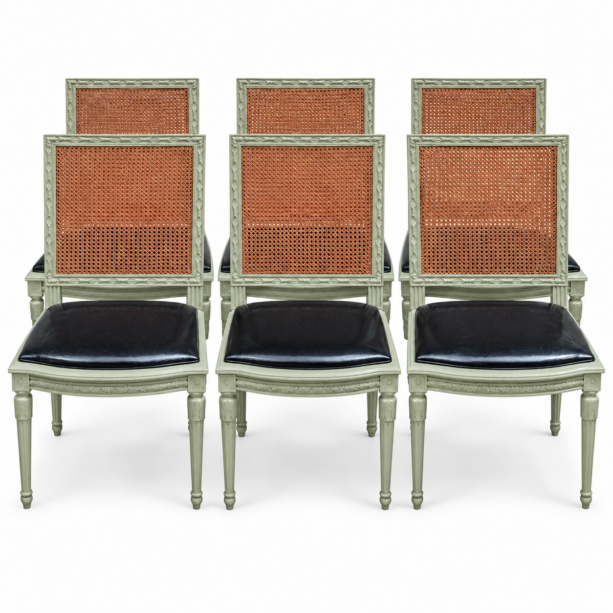 Vintage chair set #08475 — Avery
