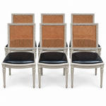 Vintage chair set #08475 — Framed