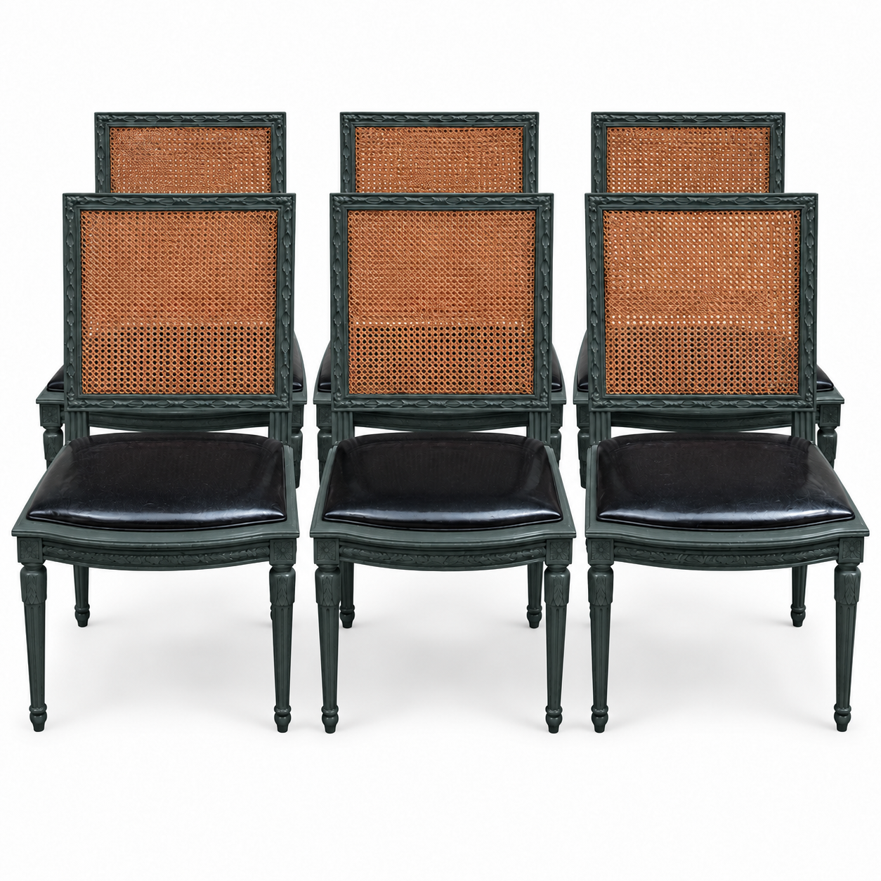 Vintage chair set #08475 — Hunter