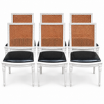 Vintage chair set #08475 — White