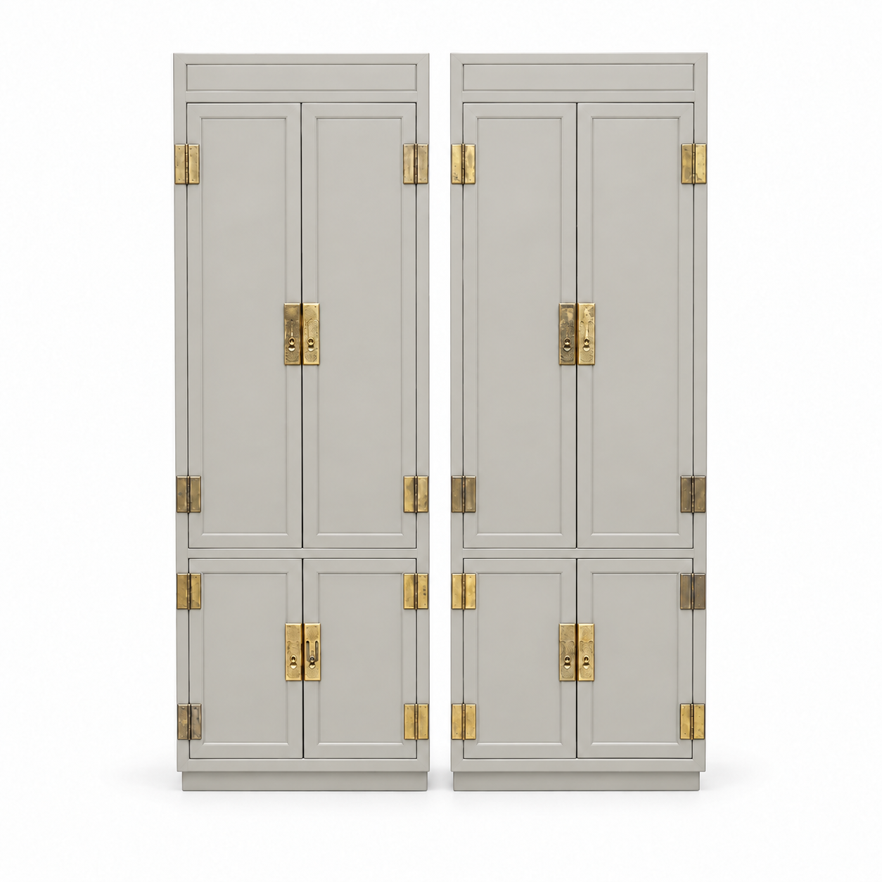 Henredon hutch set #08516 — Framed