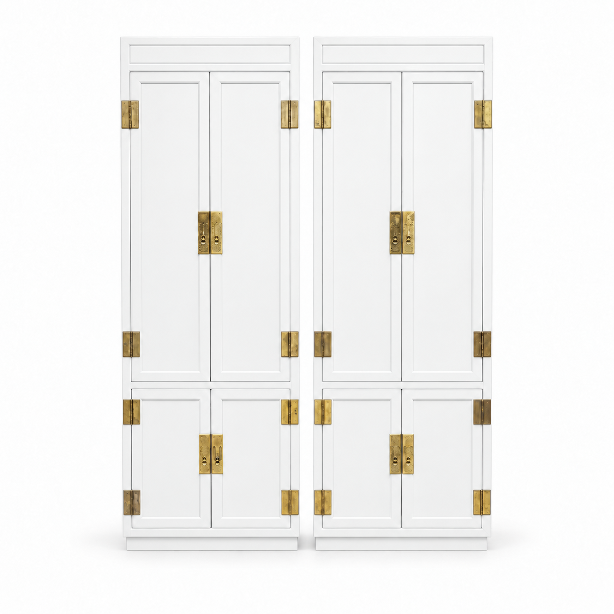 Henredon hutch set #08516 — White