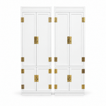 Henredon hutch set #08516 — White