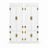 Henredon hutch set #08516 — White