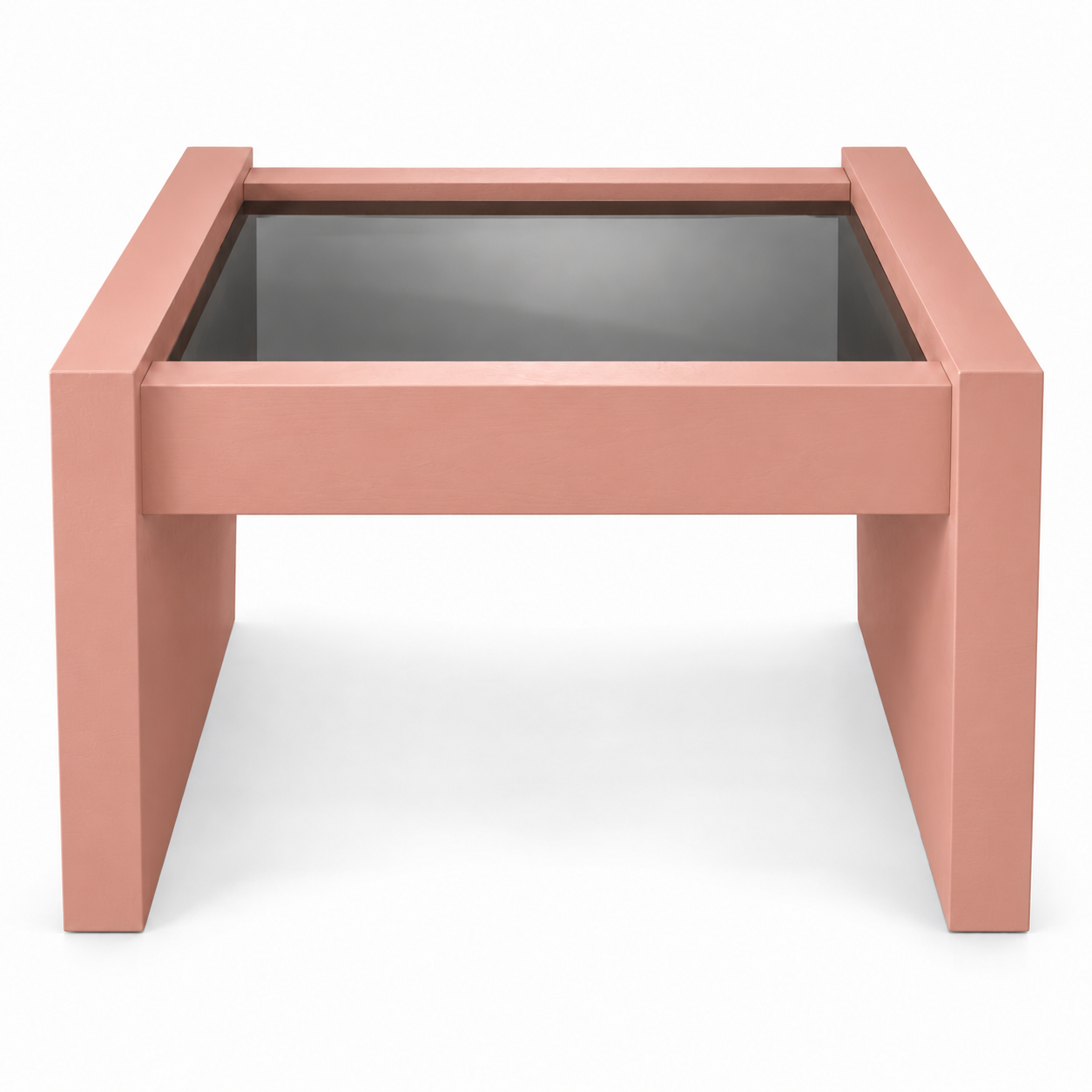 Vintage coffee table #08715 — Ashland preview; original smoked glass preserved