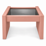 Vintage coffee table #08715 — Ashland preview; original smoked glass preserved