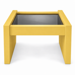 Vintage coffee table #08715 — Cali preview; original smoked glass preserved