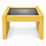 Vintage coffee table #08715 — Cali preview; original smoked glass preserved