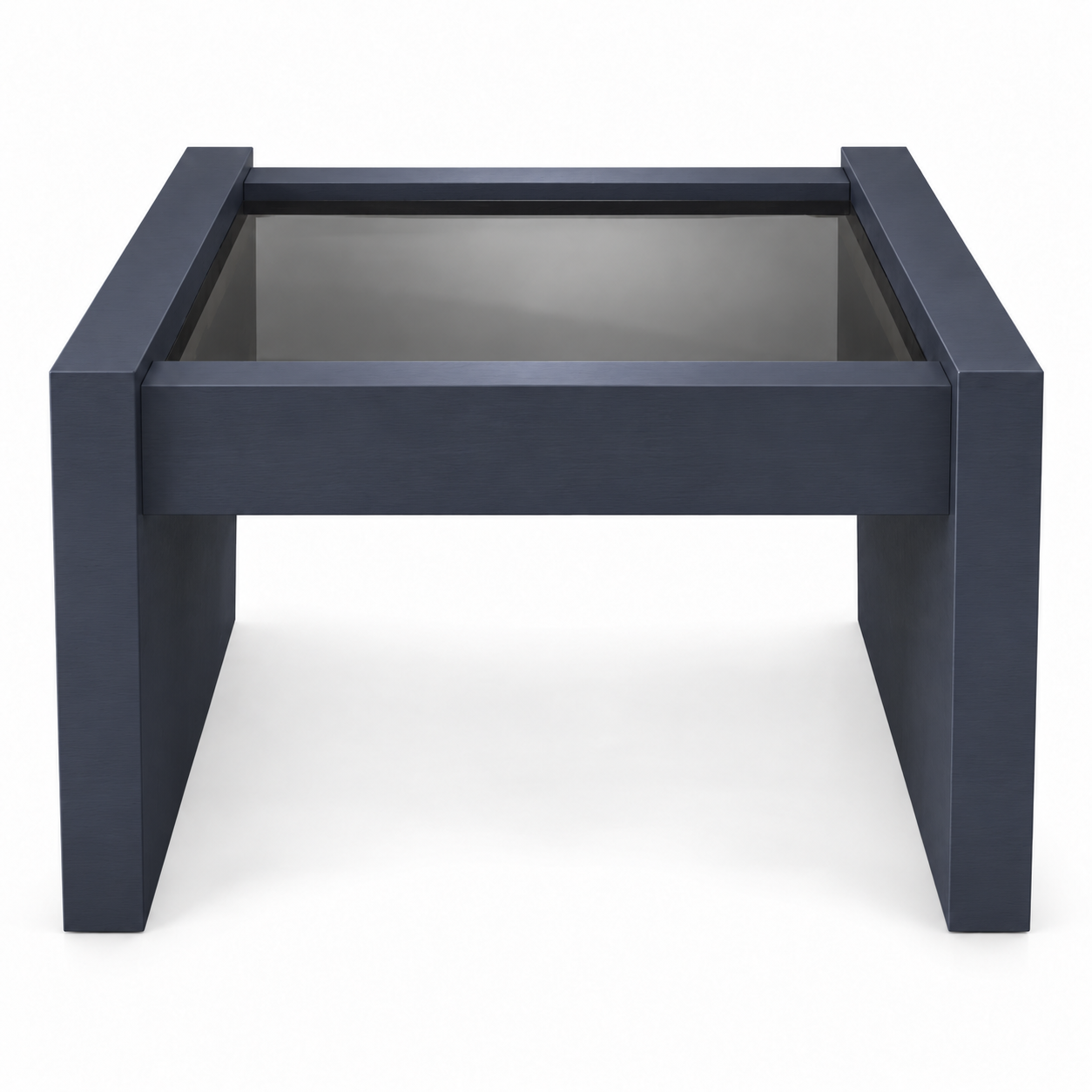 Vintage coffee table #08715 — Hamilton preview; original smoked glass preserved