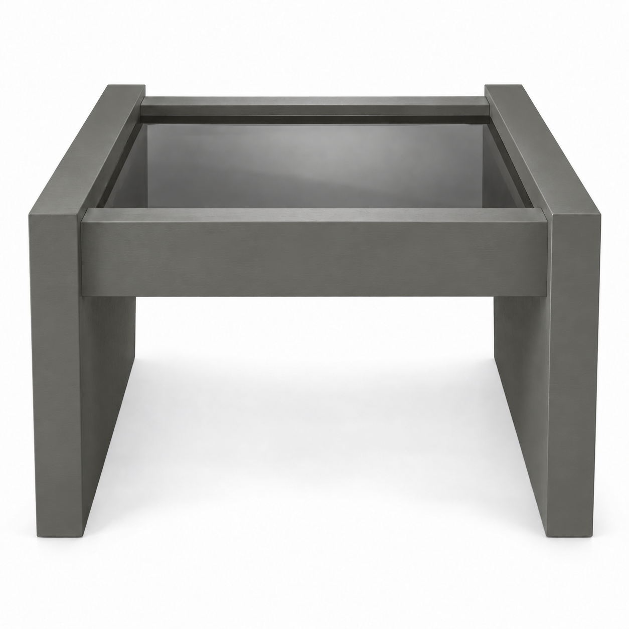 Vintage coffee table #08715 — Hepburn preview; original smoked glass preserved