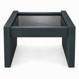 Vintage coffee table #08715 — Hunter preview; original smoked glass preserved