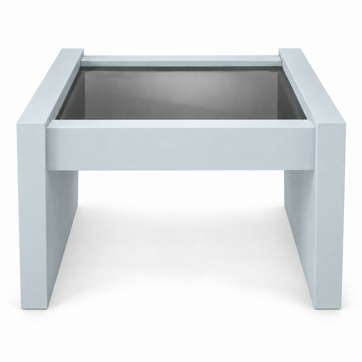 Vintage coffee table #08715 — Marseilles preview; original smoked glass preserved