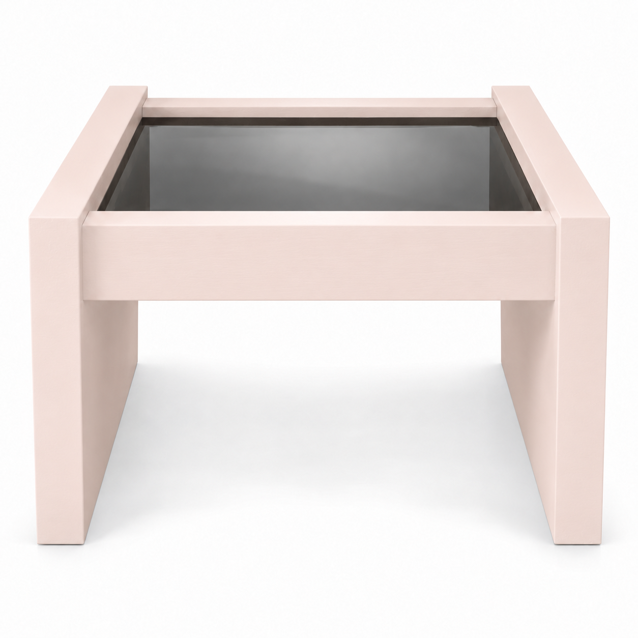 Vintage coffee table #08715 — Pointe preview; original smoked glass preserved