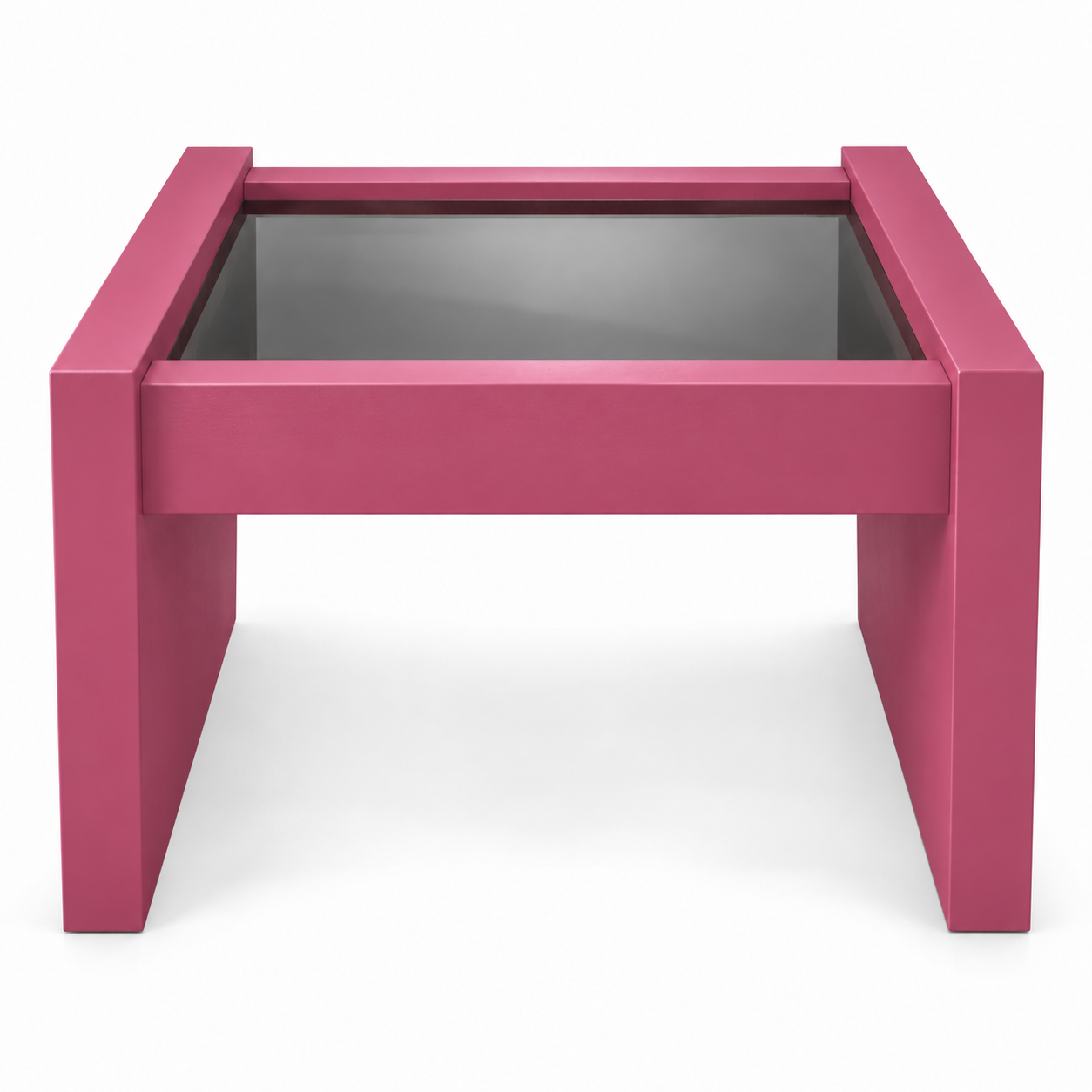Vintage coffee table #08715 — Stiletto preview; original smoked glass preserved