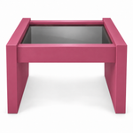 Vintage coffee table #08715 — Stiletto preview; original smoked glass preserved