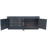 76" Unfinished 4 Door Century Vintage Buffet #08745