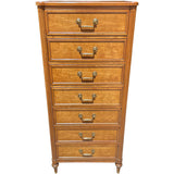 24" Unfinished 7 Drawer kindel Vintage Tallboy #08755