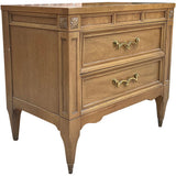 25" Unfinished 2 Drawer American Of Martinsville Vintage Nightstand Set of 2 #08773