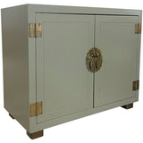 39" Finished Avery Satin 2 Door Henredon Vintage Buffet #08791