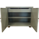 39" Finished Avery Satin 2 Door Henredon Vintage Buffet #08791