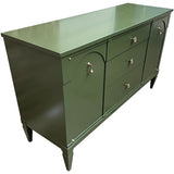 54" Finished 2 Door 3 Drawer Vintage Buffet #08935