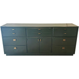 72" Finished 2 Door 7 Drawer Vintage Buffet #08813