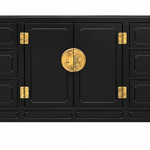 White Fine Furniture buffet #08865 — black