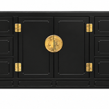 White Fine Furniture buffet #08865 — black