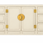 White Fine Furniture buffet #08865 — dover