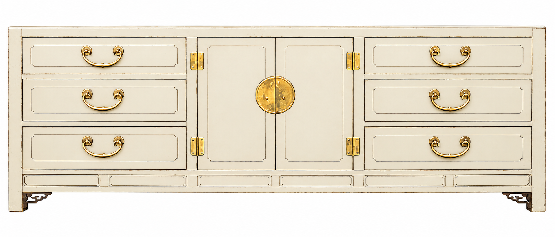White Fine Furniture buffet #08865 — dover