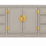 White Fine Furniture buffet #08865 — framed