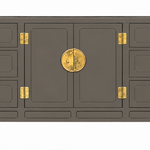 White Fine Furniture buffet #08865 — hepburn