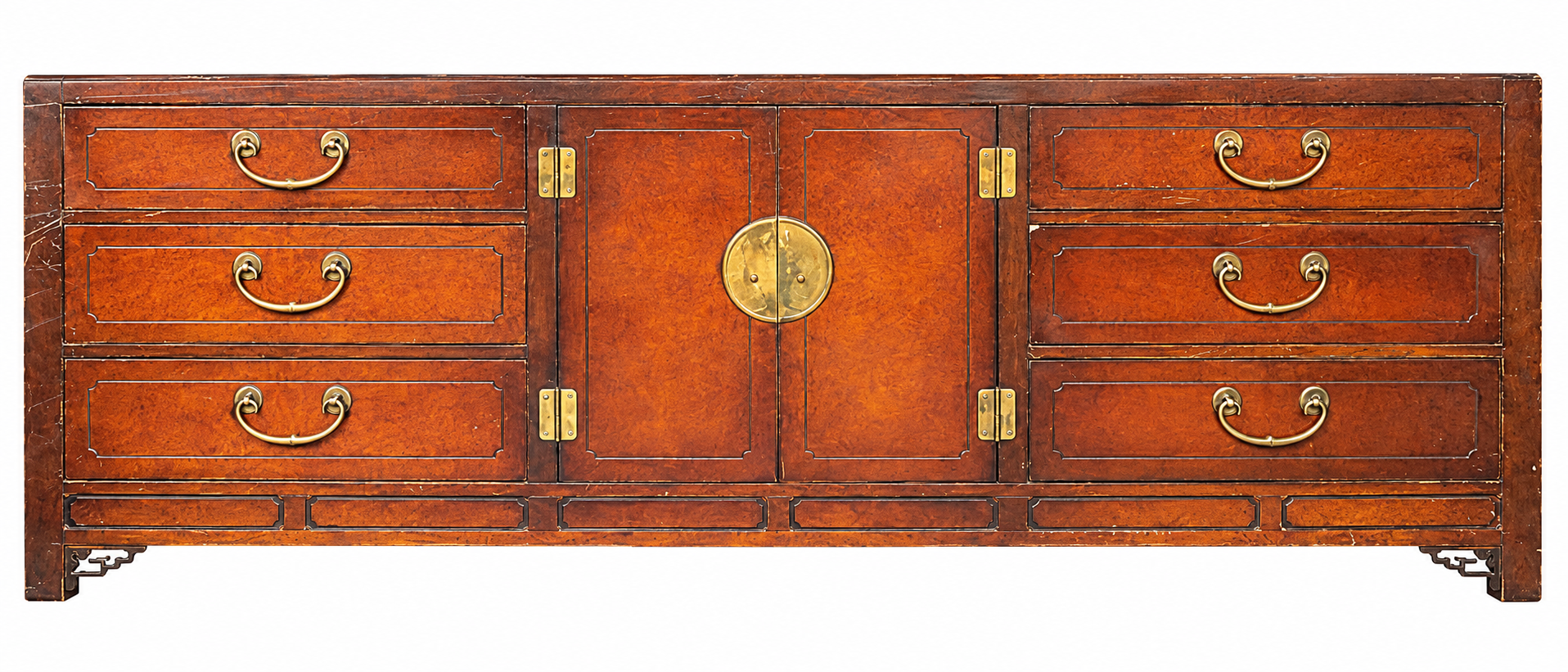 White Fine Furniture buffet #08865 — straight on