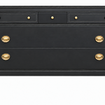 Vintage dresser #08905 — Black
