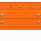 Vintage dresser #08905 — Electric Orange