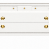 Vintage dresser #08905 — White