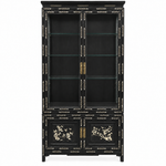 08933 Black vintage hutch