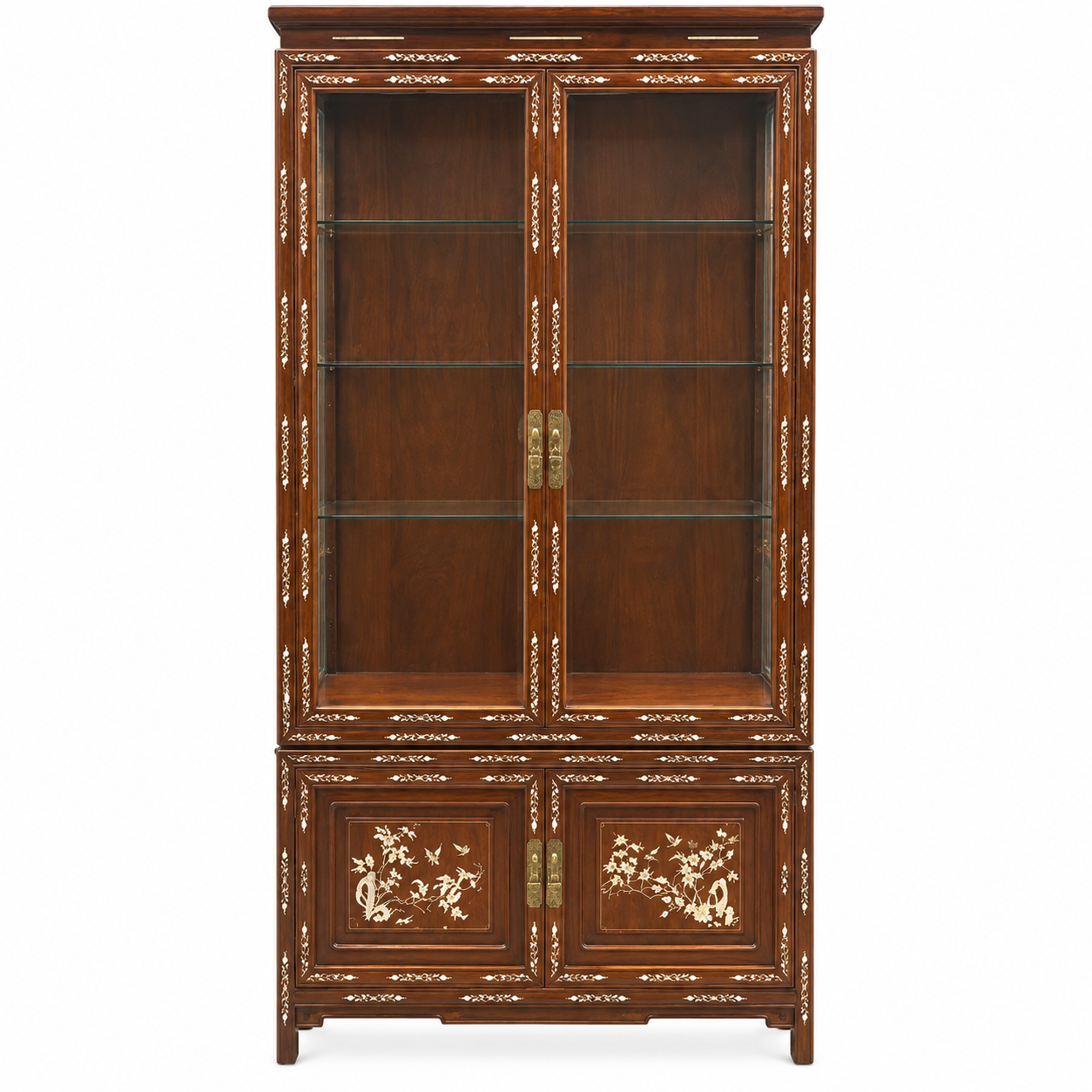 08933 clean vintage hutch