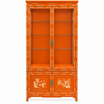 08933 Electric Orange vintage hutch