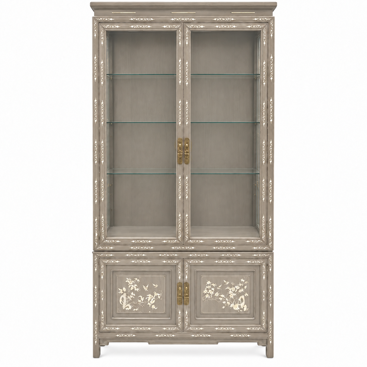 08933 Framed vintage hutch