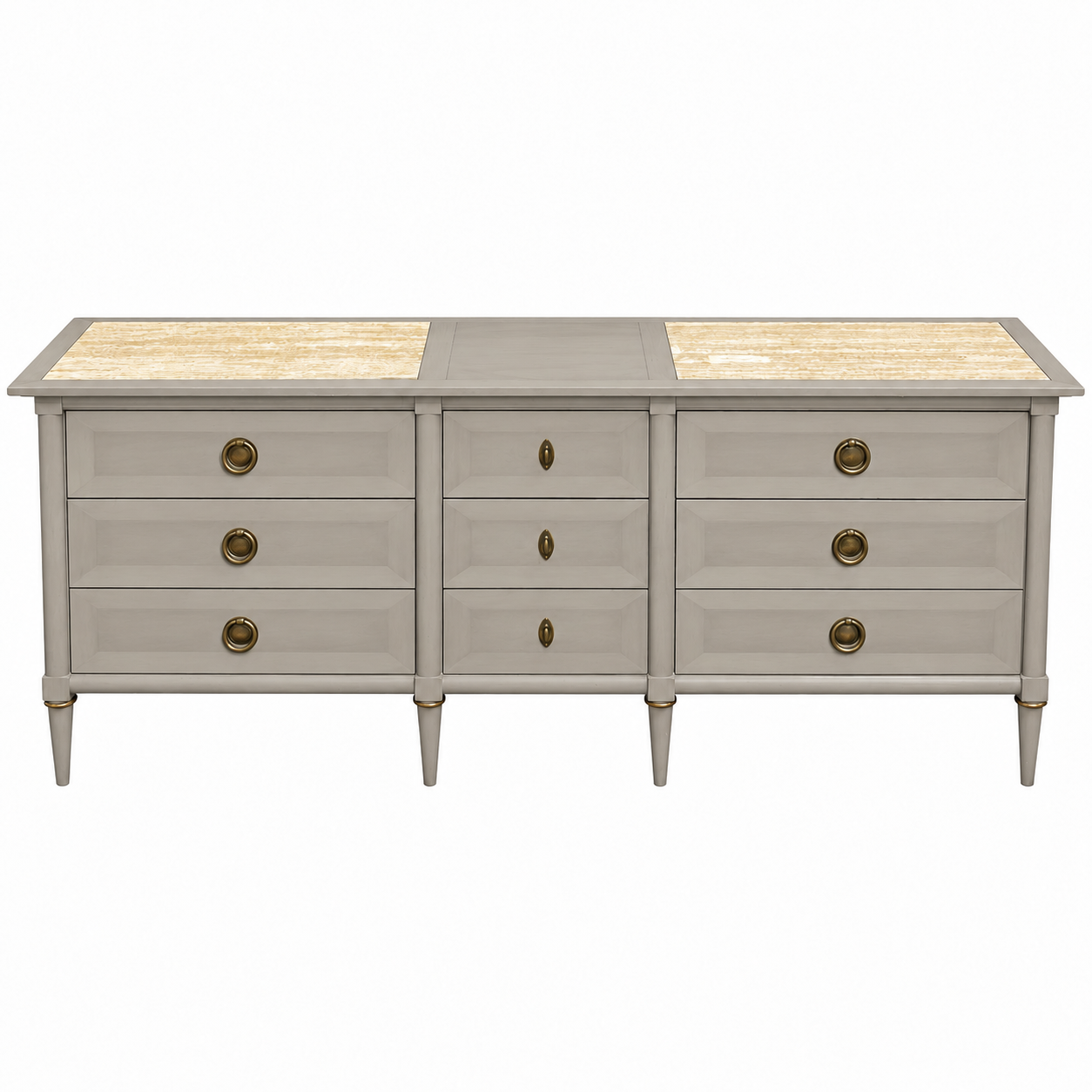 American of Martinsville vintage dresser #08942 — Framed